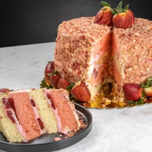 Strawberry Shortcake Cake