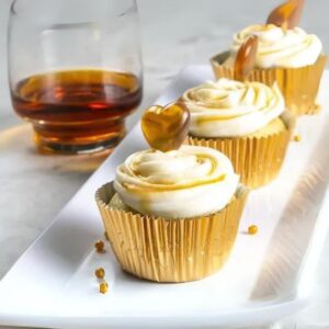 Vanilla Hennessy Cupcakes